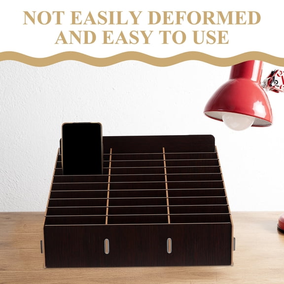 WHAMVOX  Multifunctional Cell Phone Holder for Classroom Mobile Storage Box