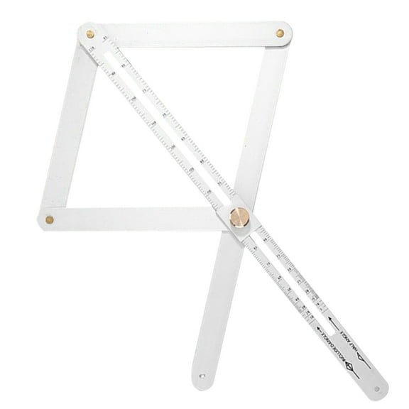 PENIKOKO Carpenter Angle Tool Silver Stainless Steel 1Pack