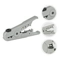 thumbnail image 1 of WHAMVOX Multifunctional Wire Stripper with LaborSaving Spring Design for Home Use Silver ABS Compact Size, 1 of 8
