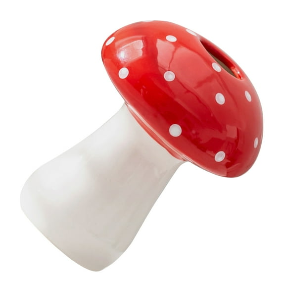 SEWCHICS Modern Ceramic Vase Desktop Planter Red 1Set