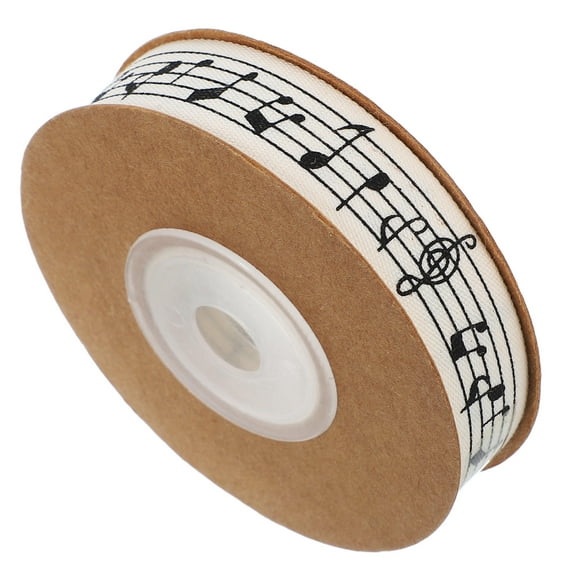 ROMANSENTIAL Ribbon for DIY Crafts Beige 1 Roll 394in x 06in