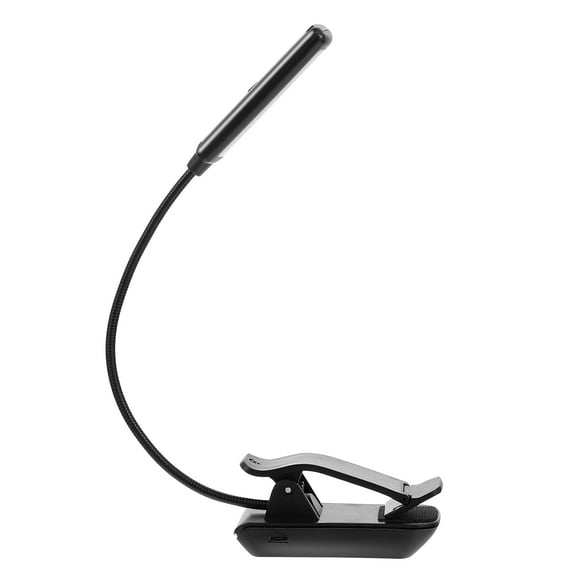 WHAMVOX Music Score Lamp Multi-function LED Reading Light Clip Black