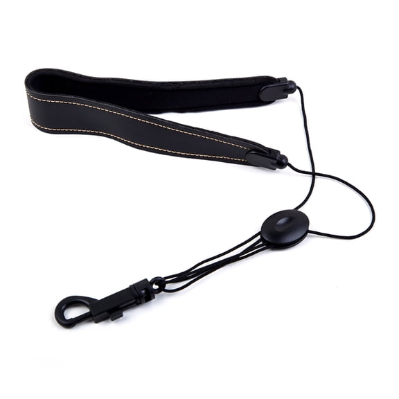 KHBUAB Soprano Saxophone Strap Belt Black Soft Breathable Fabric for Comfortable Playing