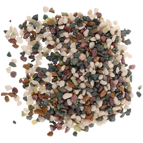 WHAMVOX Natural Aquarium Gravel Decorative River Rocks for Fish Tank Decor 0.5in Small Pebbles