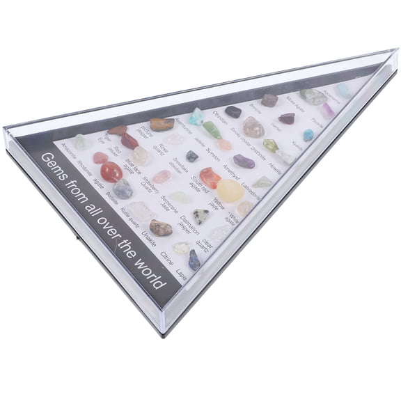 WHAMVOX Natural Crystal Stone Decor for Decoration Multi Color Irregular Shape Home Office Use 1 Set