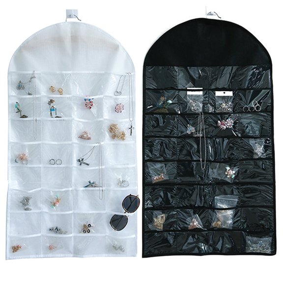 WHAMVOX Necklace Chains Jewelry Case Jewellery Pouch Hanging Organizer