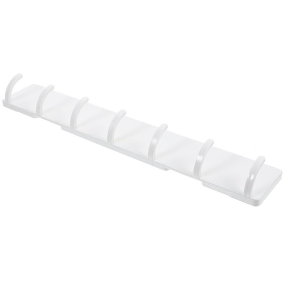WHAMVOX  No Punching Hook PET Material Hanger Hanging Rack for Kitchen Utensils
