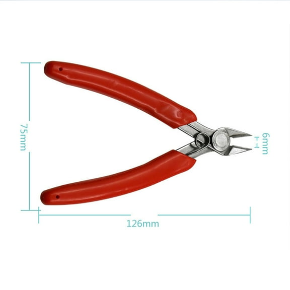 WHAMVOX  Nose Cable Stainless Steel Wire Cutters Stripping Tool Diagonal Pliers