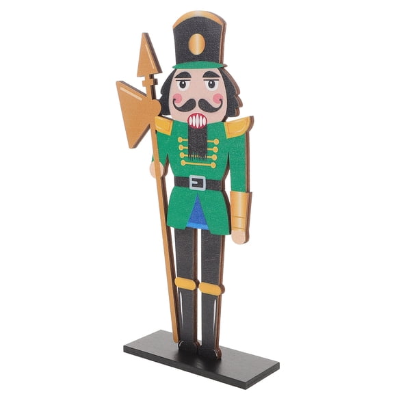 KHBUAB Wooden Nutcracker Figure Multi 1Pcs