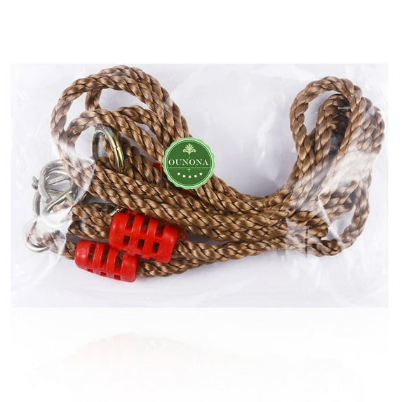 WHAMVOX OUNONA 1 Pair 1.8M Adjustable Heavy-Duty Swing Rope Load-Bearing 300KG for Kids Adults Outdoor