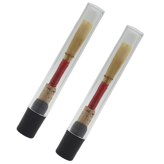 YSNOOWE Oboe Reeds 2Pcs Red Reed Material Comfortable Fit for Musical Instrument Use