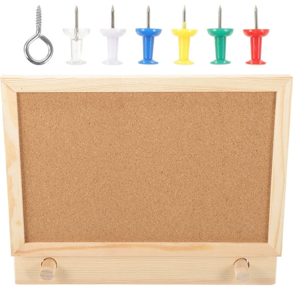 WHAMVOX  Office Bulletin Board Decorations Desktop Notepad Hanging Frame Message