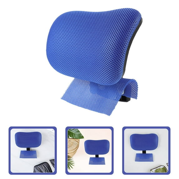 WHAMVOX Office Chair Headrest Attachment Adjustable Mesh Head Pillow Ergonomic Headrest Comfortable Desk Chair Neck Pillow For Recliner