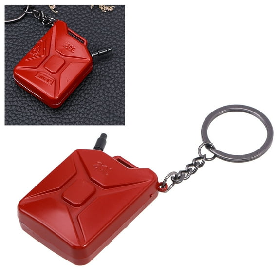 WHAMVOX Oiltank Keyring Keychain Cool Car Keyring Purse Bag Pendant Decoration Creative Game Collection Gift Keychain