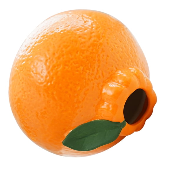 WHAMVOX Orange Hydroponic Flower Vase For Greenery And Fresh Flowers Small Decorative Ceramic Vase For Living Room Minimalist For Home Decor And Tabletop Display