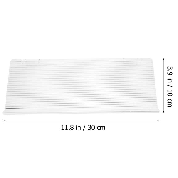 WHAMVOX Acrylic Bathroom Organizer Storage Rack Toilet Supply Shelf for Countertop or Wall Mount