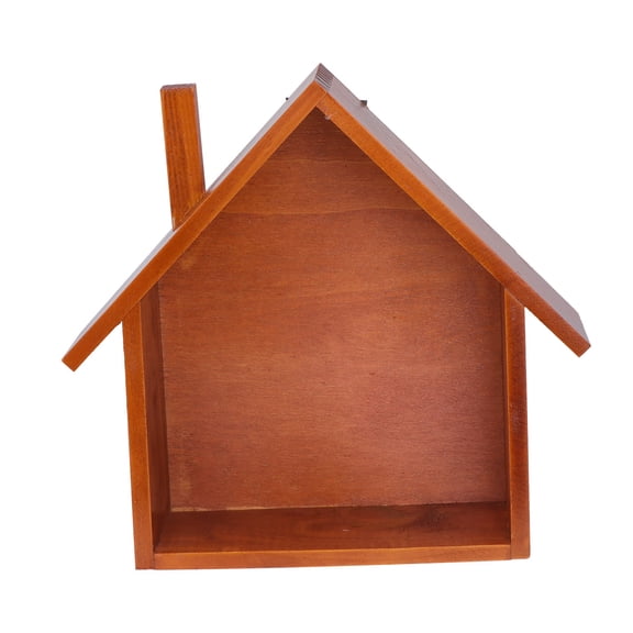 WHAMVOX  Organizer Shelf Wall Decor The House Rustic Storage Shelves