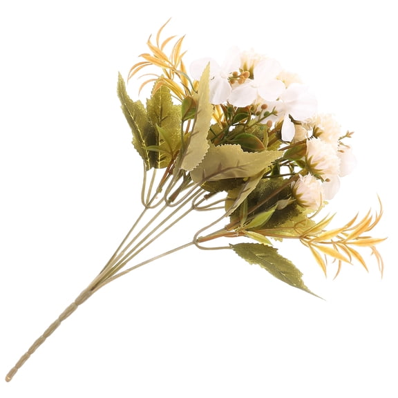WHAMVOX Outdoor Artificial Flowers Fake Decoration Simulate Mother White