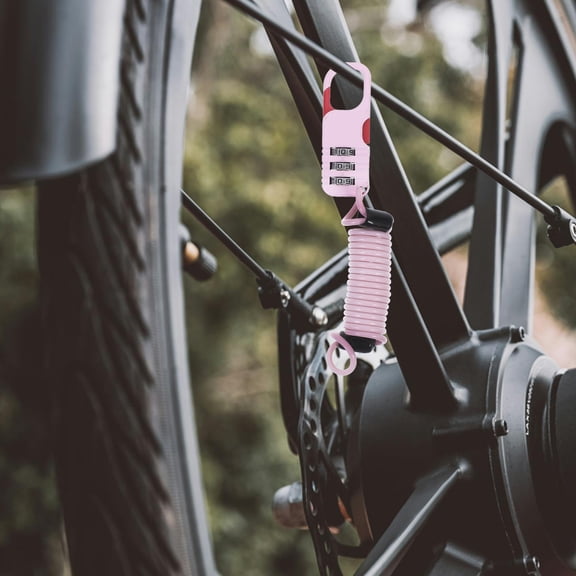 WHAMVOX Outdoor Cable Locking Device Locking Equipment Outdoor Bike Lock Outdoor Helmet Locking Tool Bike Equipment Cable Lock