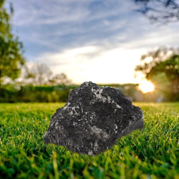 WHAMVOX Hidden Key Holder Stone Shaped Resin 1Pack 3.3X2.6in