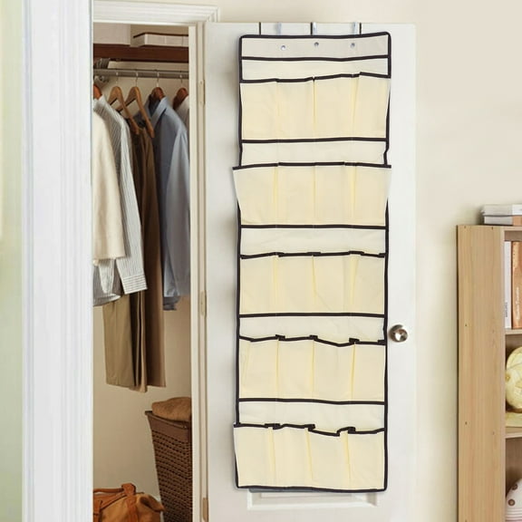 DECORNIJIA Bathroom Shoe Organizer Beige 1Pcs