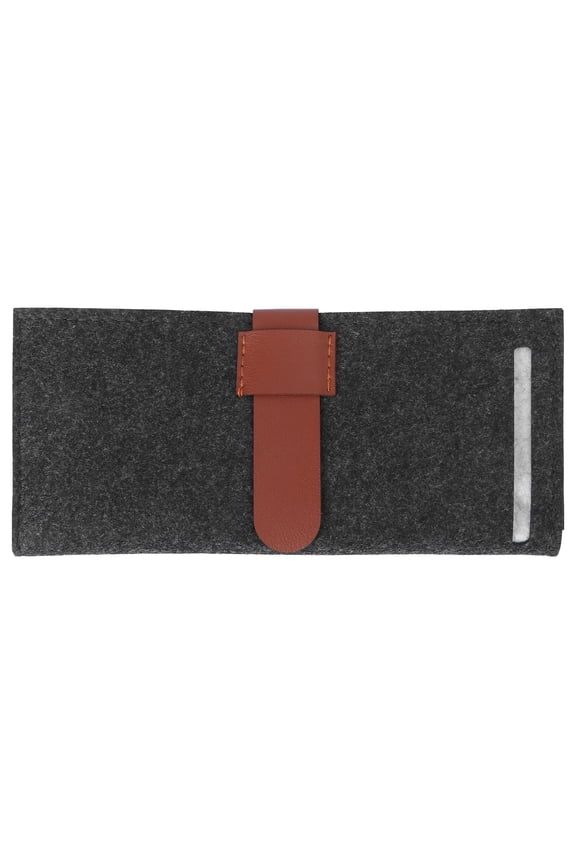 Packaging Ring Bag Jewelry Storage Bag Travel 25x11cm Dark Grey