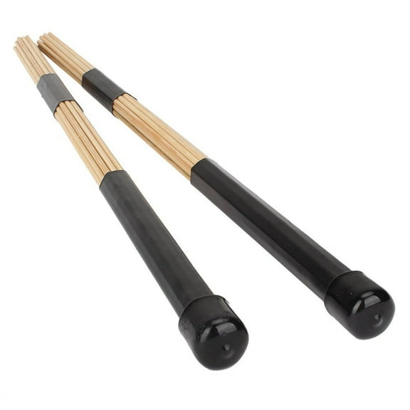 WHAMVOX Pair of 40CM Bamboo Rod Drum Sticks for Jazz Folk Music