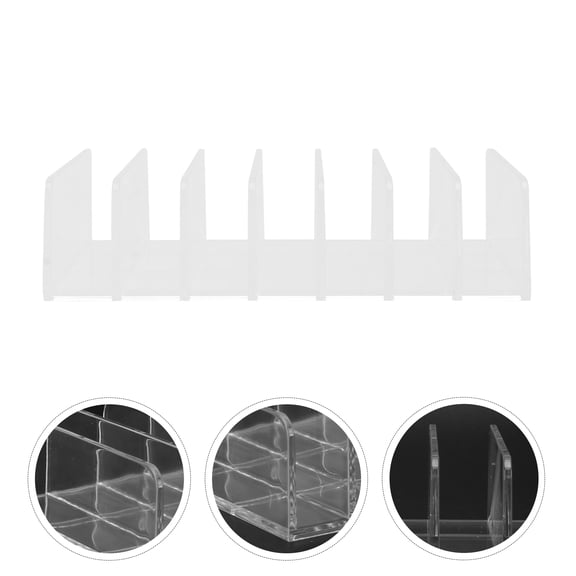 WHAMVOX Palette Organizer Eyeshadow Tray Storage Box Eye Shadow Display Rack 17x12.5cm