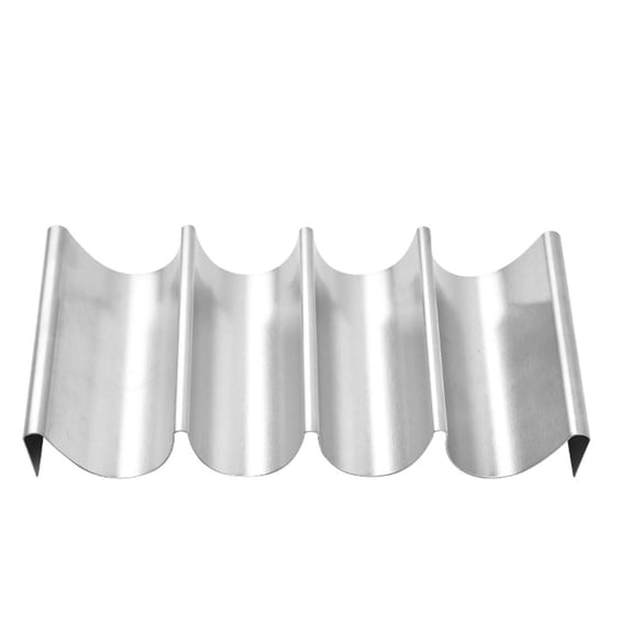 WHAMVOX Pancake Holder Stainless Rack Presentation Tray Plate Woman