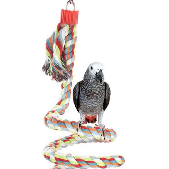 WHAMVOX Parrot Climbing Rope Long-lasting Bird Toys Explore for Birds