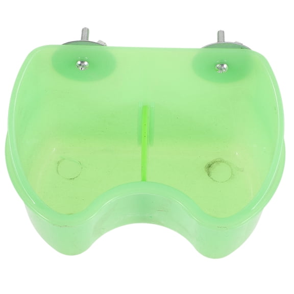 WHAMVOX  Parrot Food Bird Box Wear-resistant Feeder Clip-on