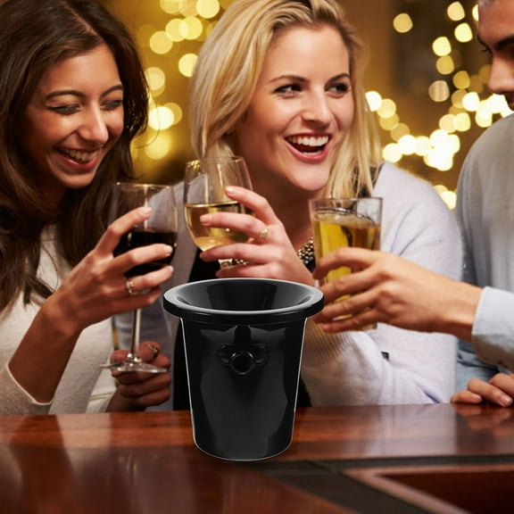 WHAMVOX  Parties Ice Spit Bucket Smooth Edges Spittoon Wine