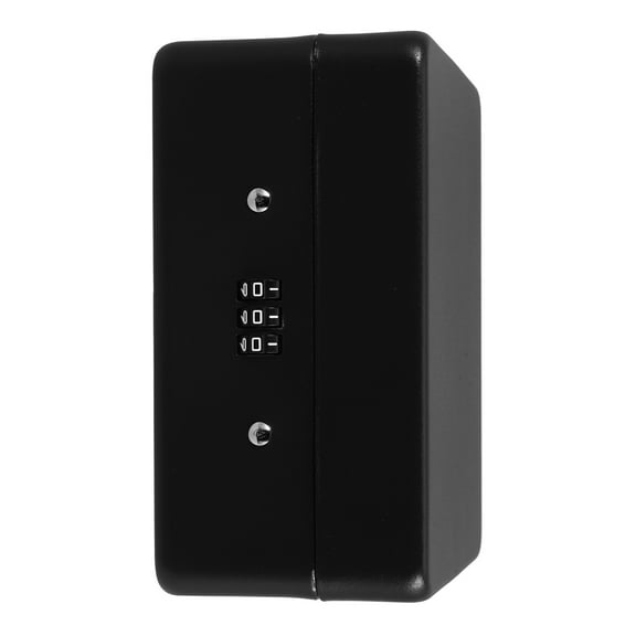 SEWCHICS Wall Mounted Black Key Organizer Case for Home Entryway with Stylish Design and Construction