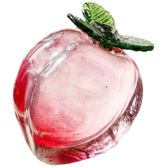 WHAMVOX Peach Party Decoration Artificial Fruit Peaches Lifelike Decor 5.5x4.4cm