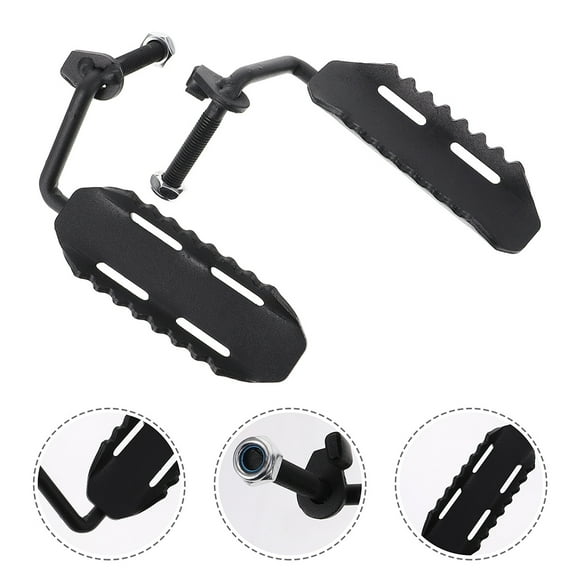 WHAMVOX Pedal Extenders for Cars Pedals 15.50X8.50X7.00CM Black