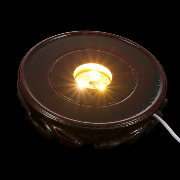 WHAMVOX Pedestal LED Light Base Stand for Kitchen Decoration, Restaurant Display, Home Lighting