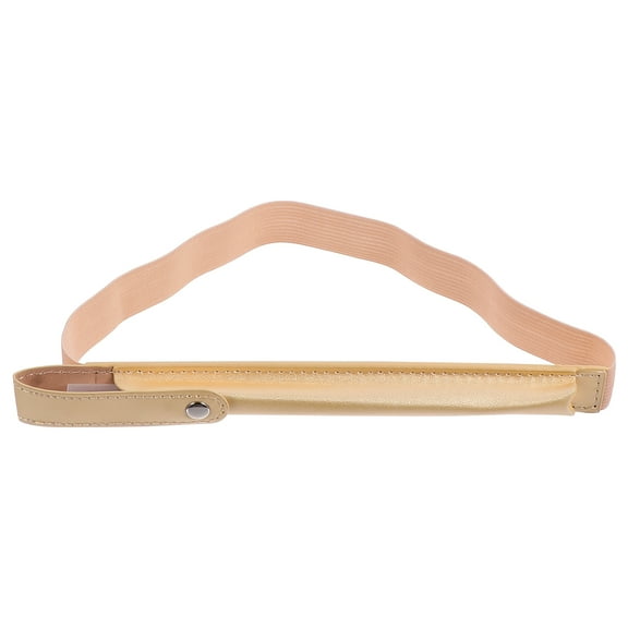 WHAMVOX Pen Case Anti-loss Pen Bag Stylus Pen Sleeve 22.6X2CM Golden