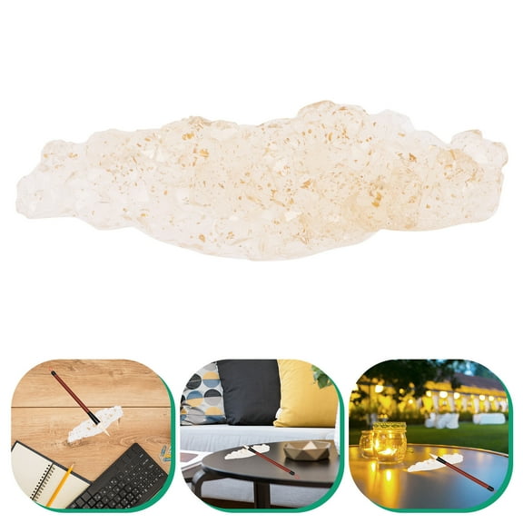 WHAMVOX Pen Rest Crystal Pen Stand Creative Pen Holder Pen Rack Calligraphy Brush Rest