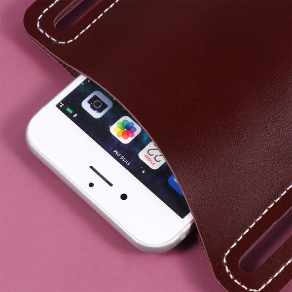 WHAMVOX Men's Phone Bag Protective Case, Mobile Phone Holder, 17x13.5x0.3cm, Stylish and Practical Accessory