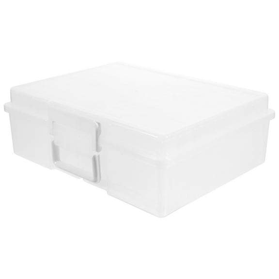 WHAMVOX Photo Storage Containers Organization 4x6 Inch Organizer and Box