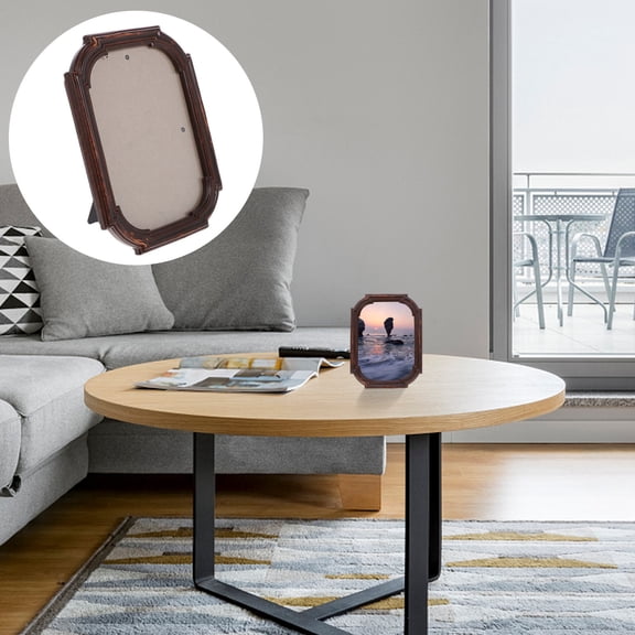 ETHZZLE Vintage Resin Picture Frames Multi 1Pack 7.6x5.5in Photo Display