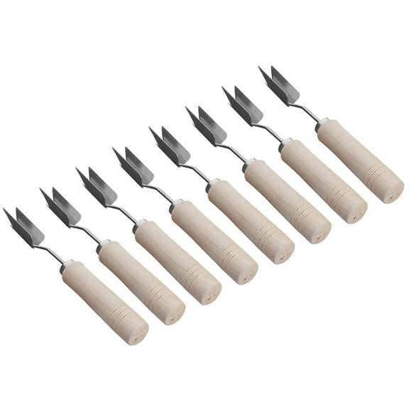 WHAMVOX 7-Piece Pineapple Peeler Set for Home Use with Stainless Steel and Practical Design