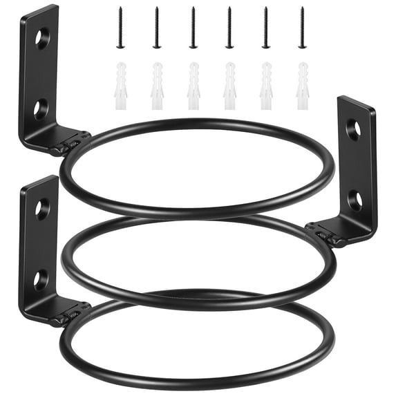 WHAMVOX Plant Hanger Wall-mounted Flower Pot Rack Balcony