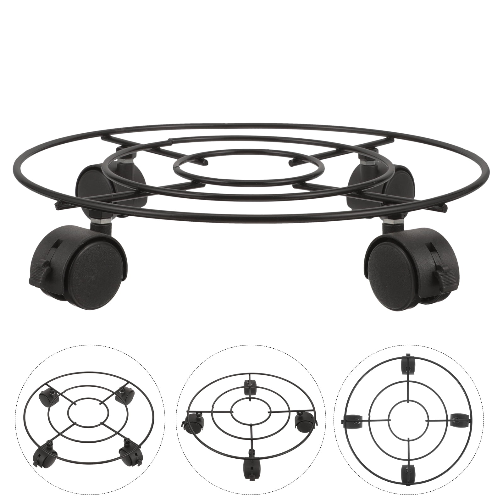 WHAMVOX Plant Moving Stand with Caster Movable Planter Holder Rolling ...