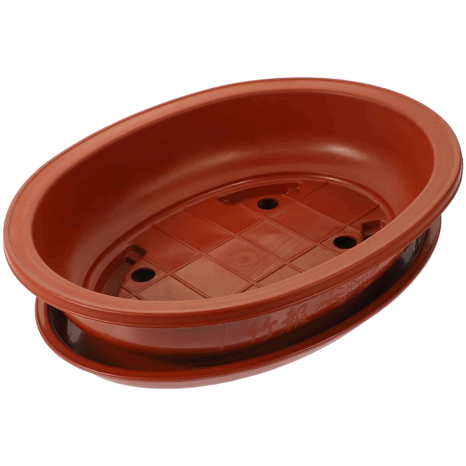 WHAMVOX  Plant Oval Flower Pot Gardening Container Gift Flowerpot