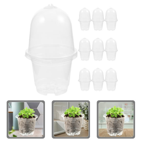 WHAMVOX  Plant Pots Indoor Succulent Planting Outdoor Garden Nursery