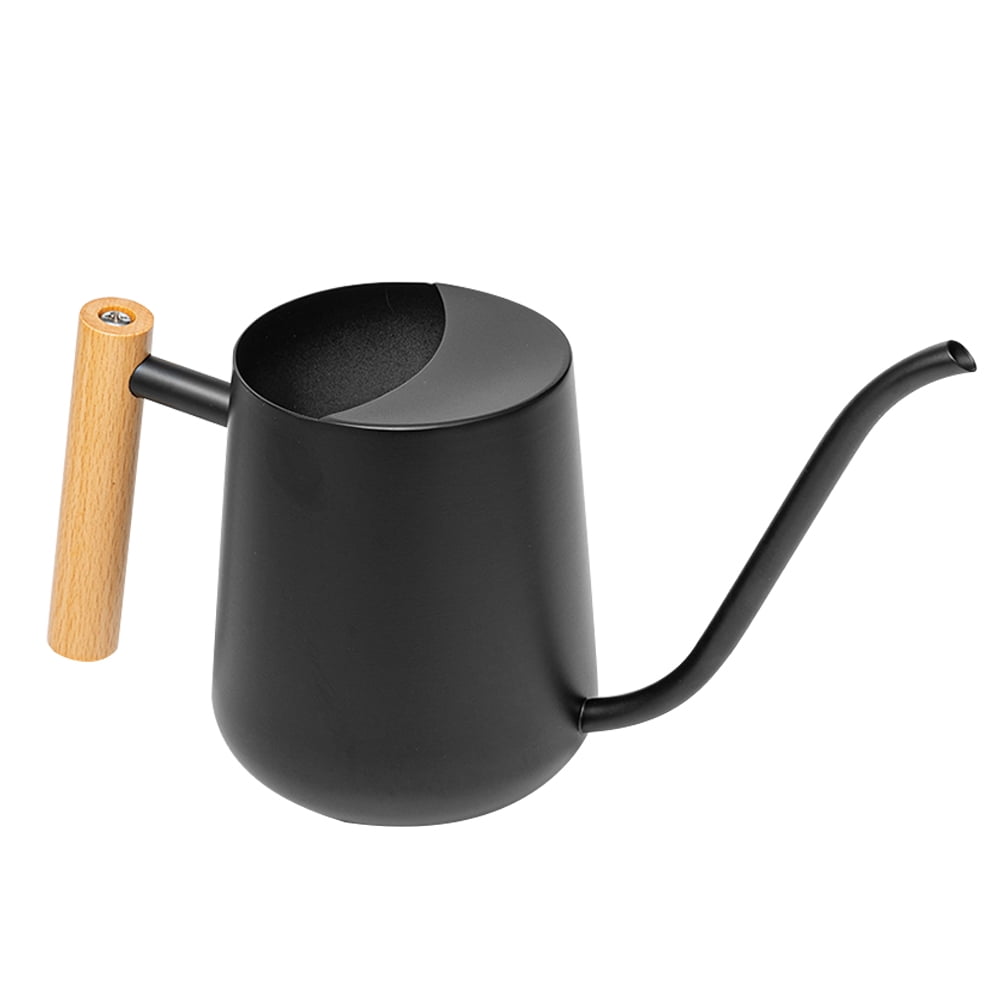 WHAMVOX Plant Watering Bulbs Garden Stainless Steel Kettle 17.00X13.00X9.50CM Black