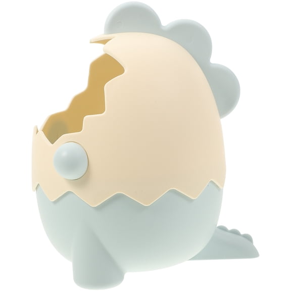 SEWCHICS Pen Holder Dinosaur Egg Shape Large Capacity 1Pack 6.3x4.7x3.9In