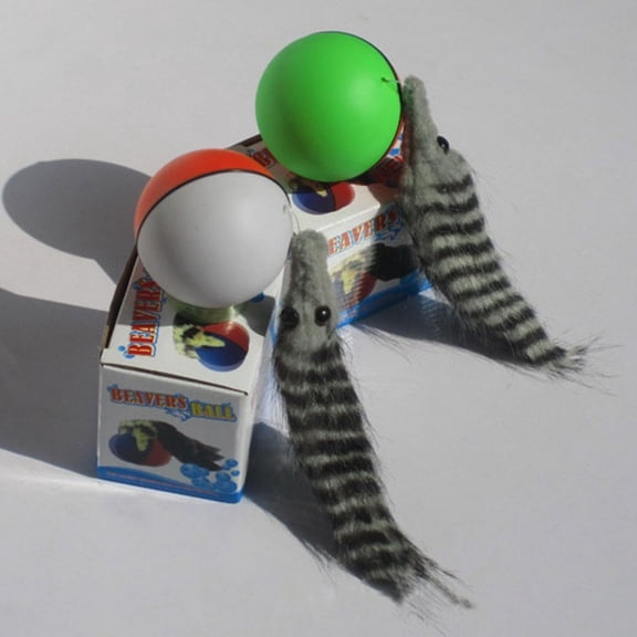 FESTFENDS Cat Dog Toys Electric Ball Plastic 1Set