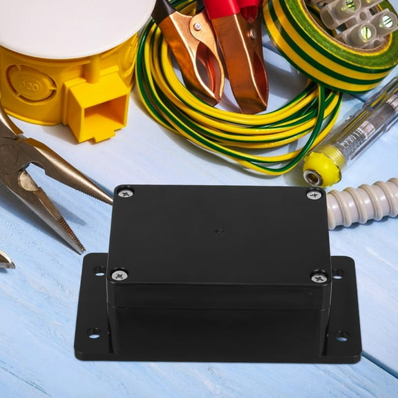 WHAMVOX Plastic Waterproof Junction Box 1 Set Weather Proof Electrical Circuit Breaker Box for Outdoor Use